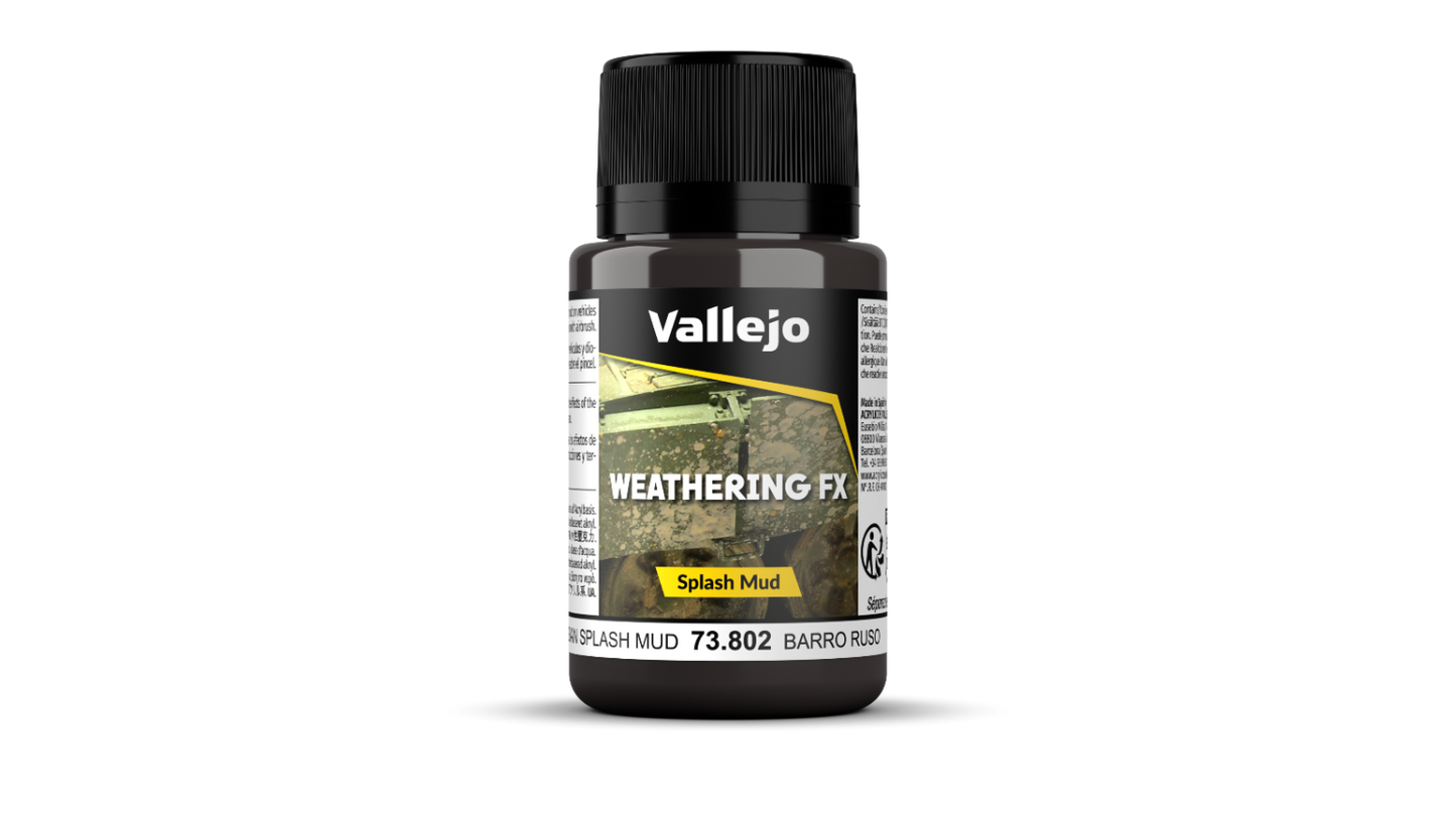 73802 weatheringFX Salpicadura Barro Ruso modelismo Vallejo