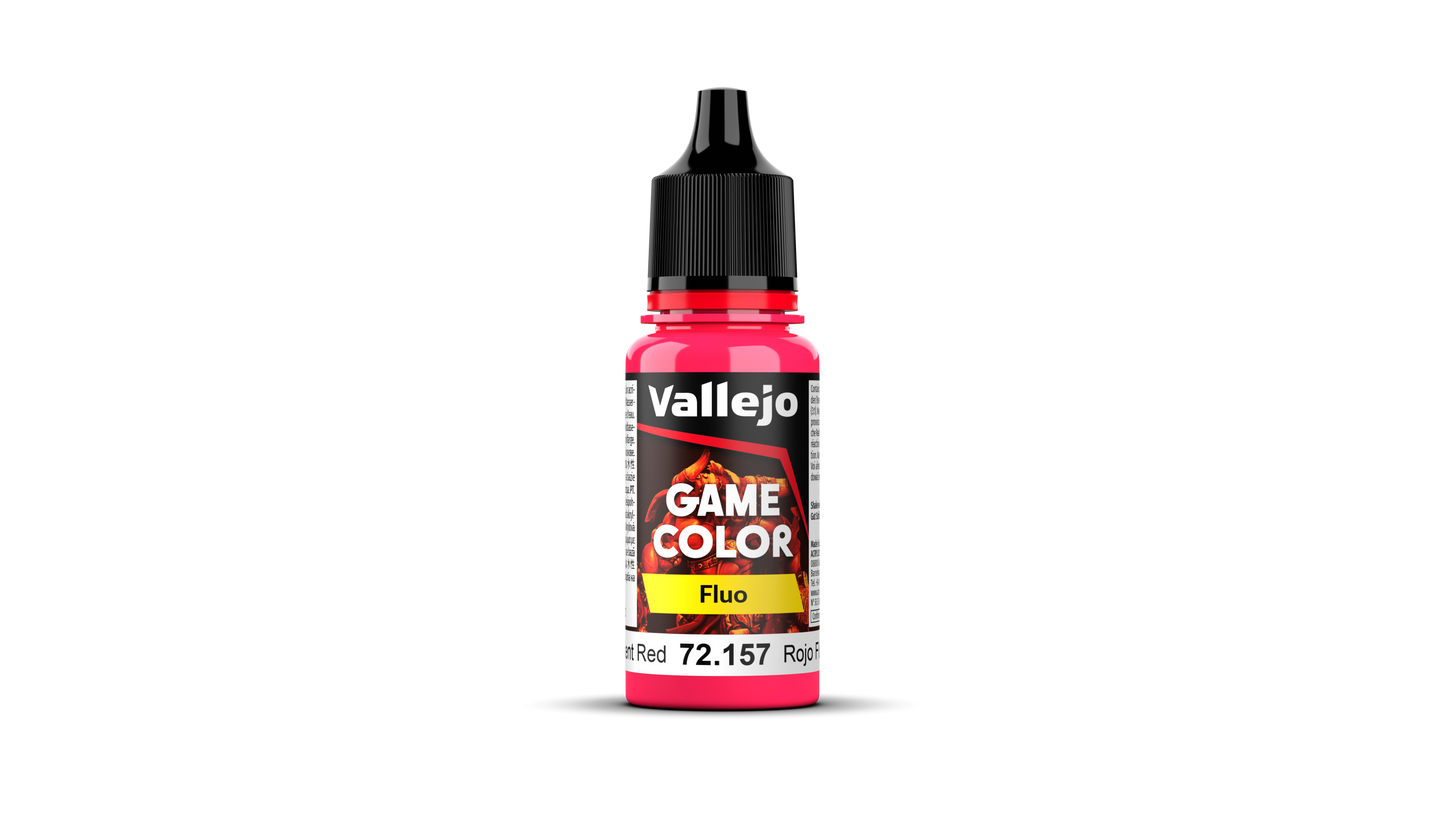 Game Color Fluo Rojo Fluorescente 72157