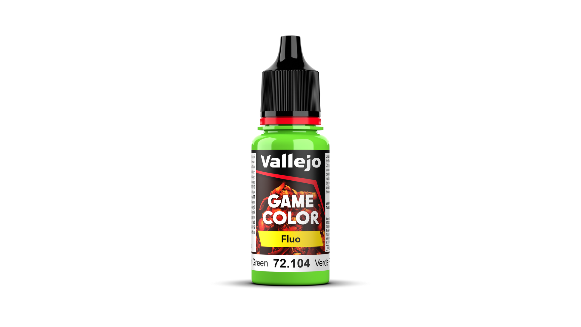 72104 Game Color Fluo Verde Fluorescente