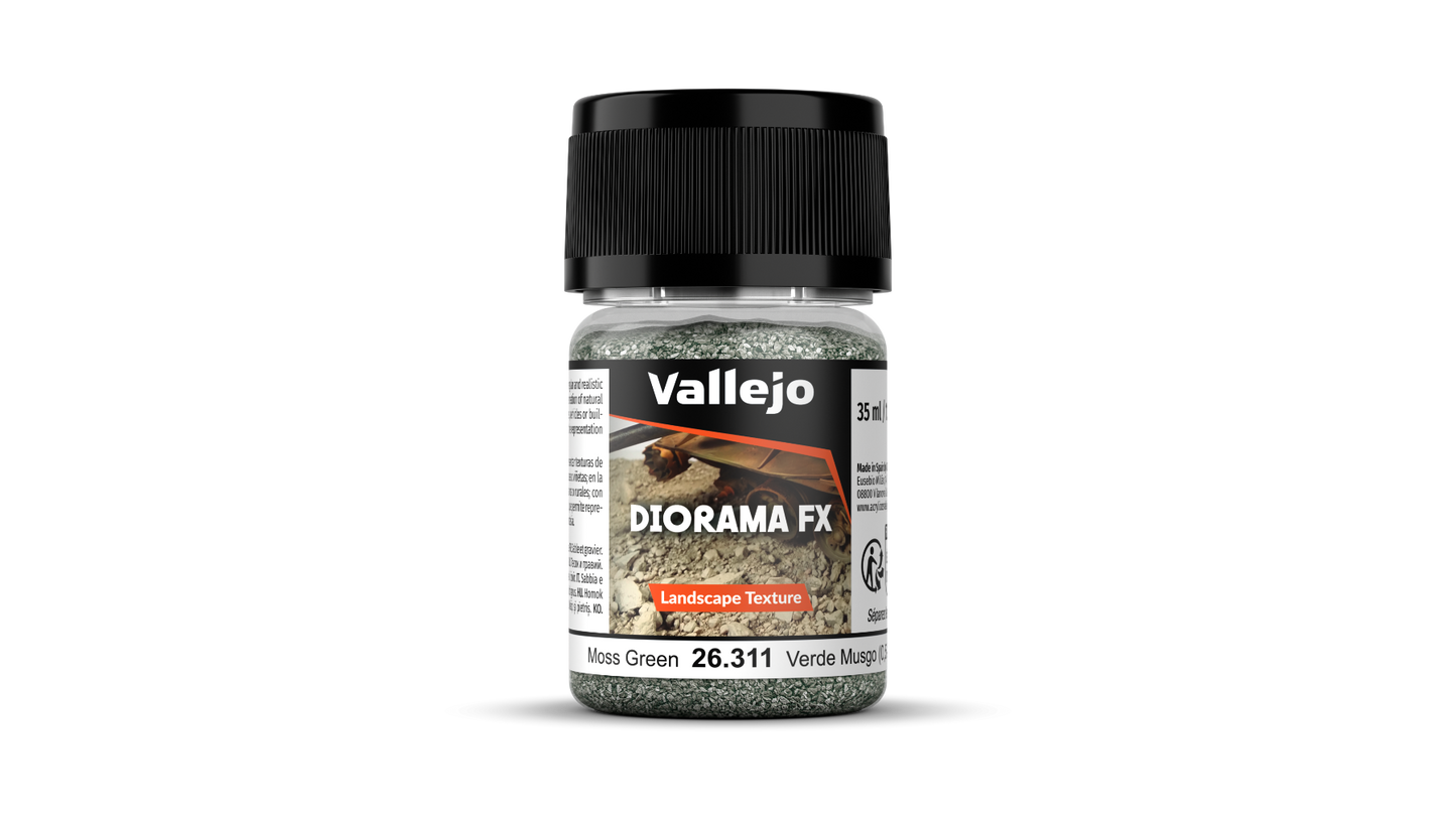 26311 DioramaFX Verde Musgo modelismo Vallejo
