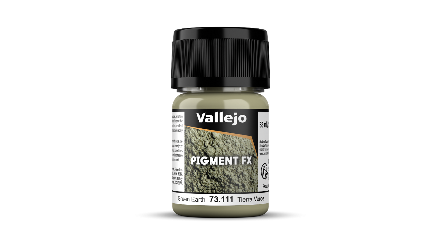 73111 Pigmentos modelismo Vallejo Tierra Verde