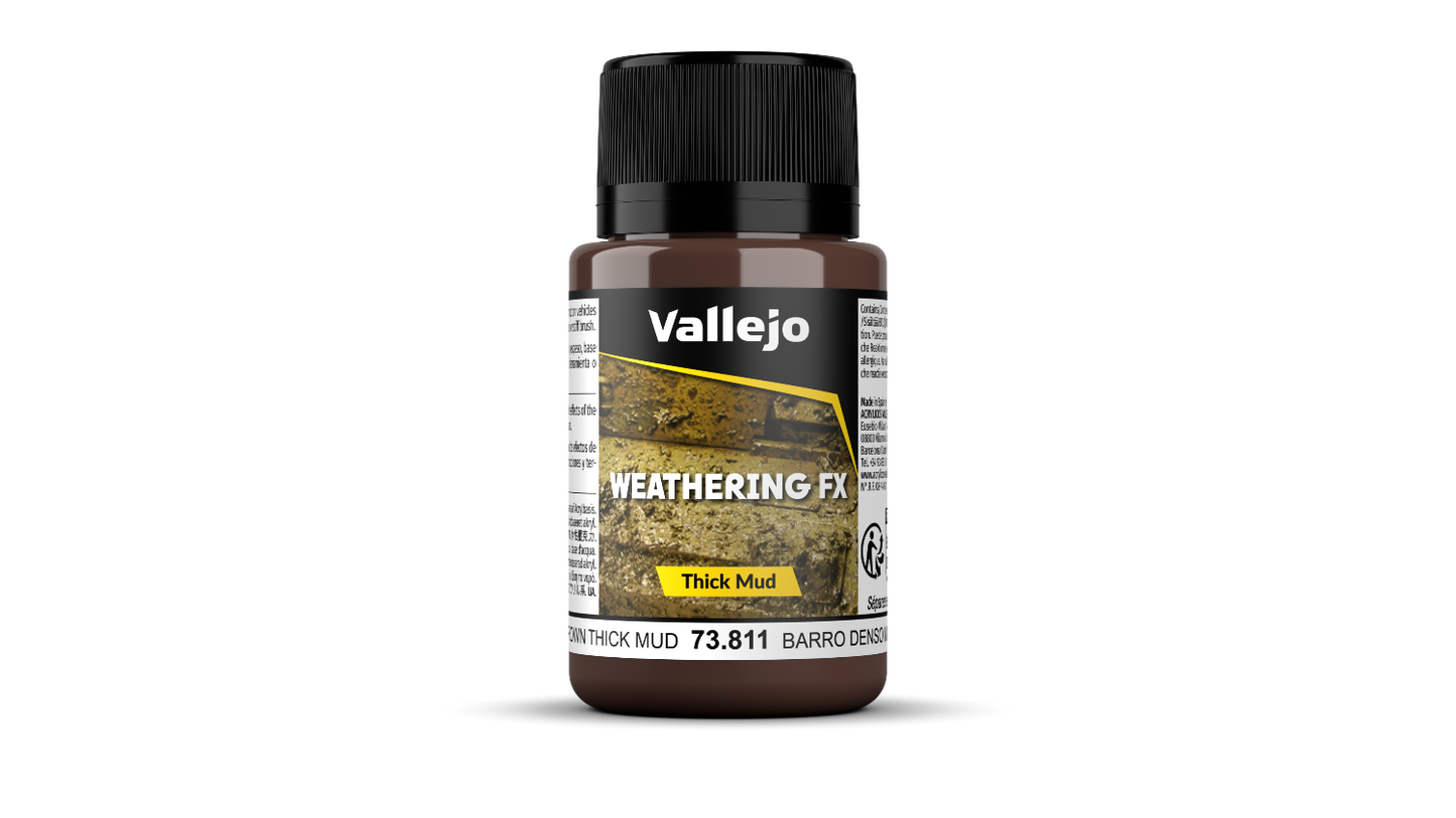 73811 WeatheringFX Barro Marrón modelismo Vallejo