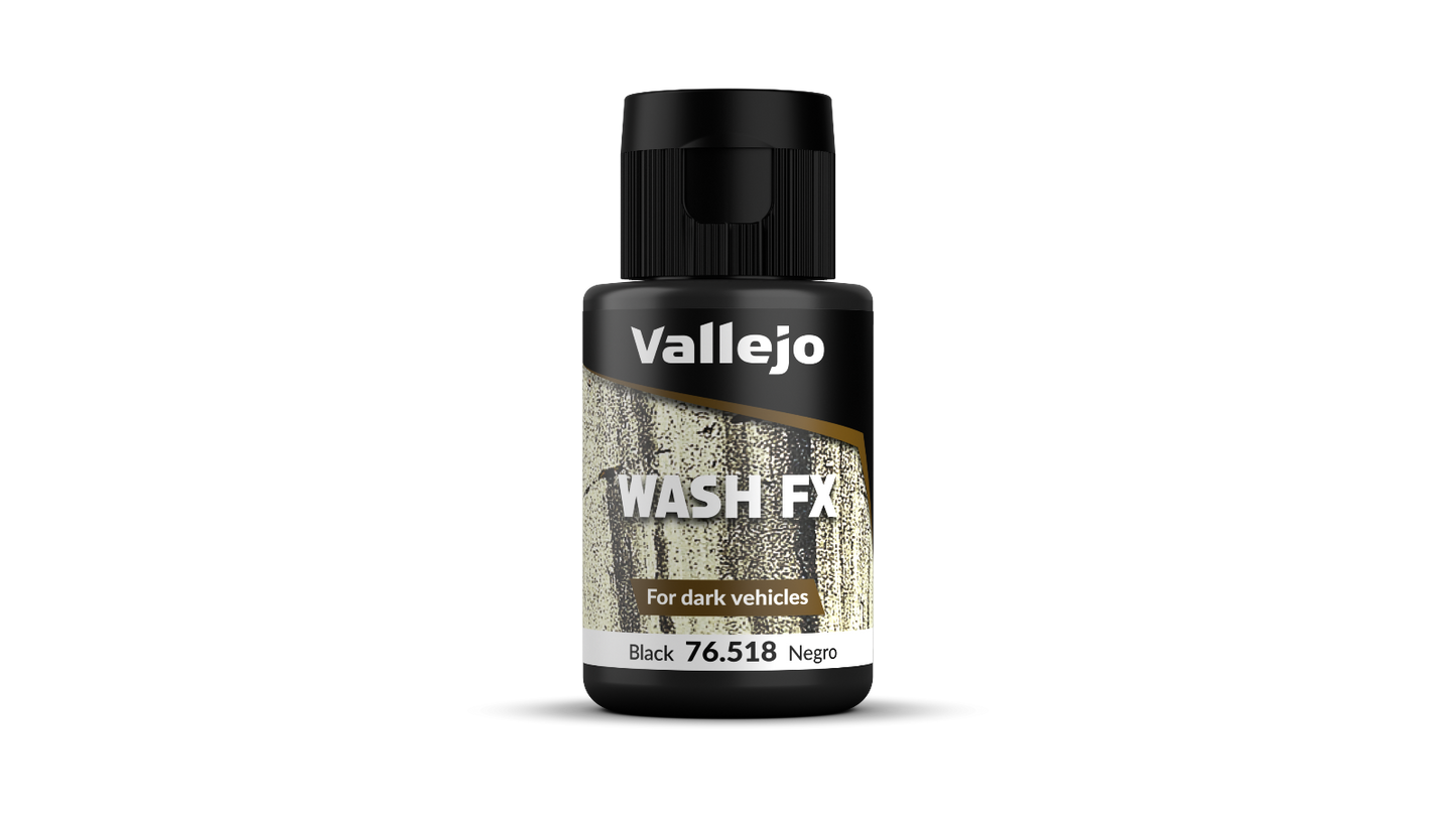 76518 WashFX negro modelismo Vallejo