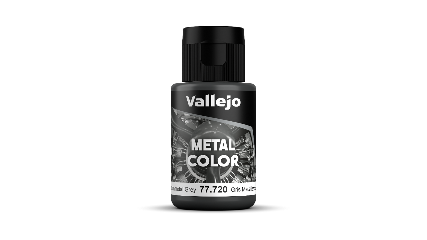 77720 Metal Color Gunmetal modelismo Vallejo