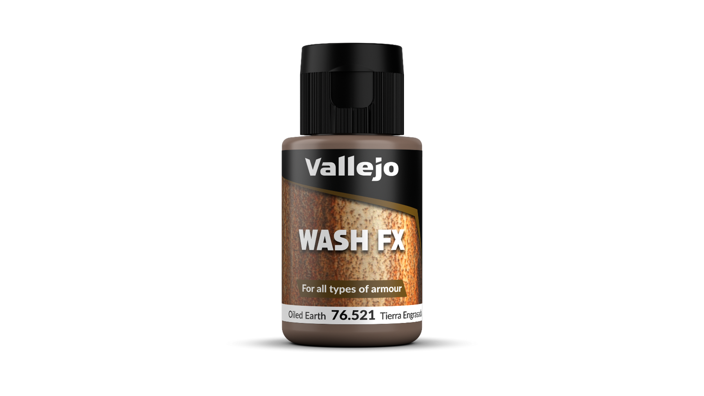 76521 WashFX tierra Engrasada modelismo Vallejo