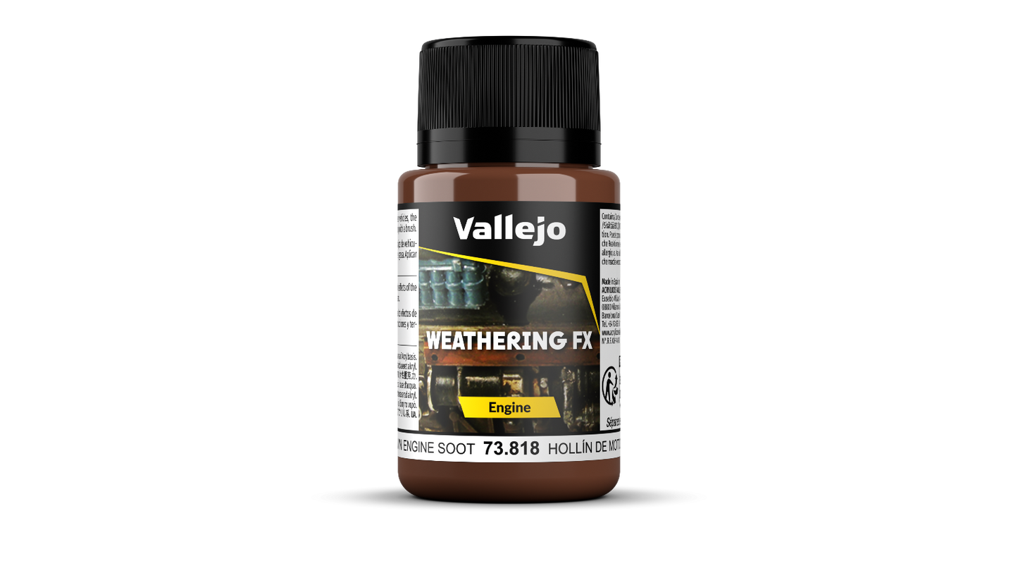 73818 WeatheringFX Hollín de Motor modelismo Vallejo