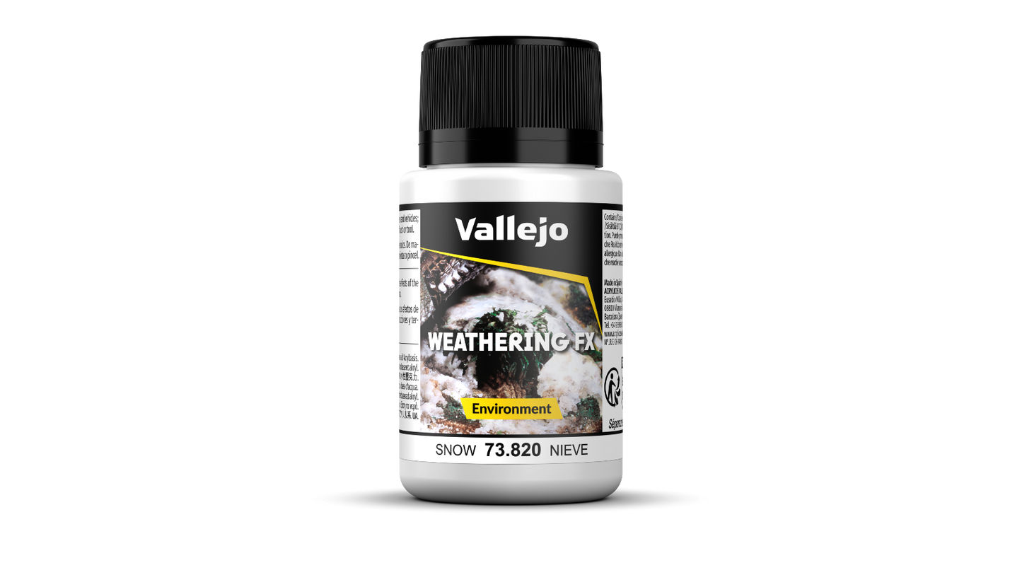 73820 WeatheringFX Neve modelismo Vallejo