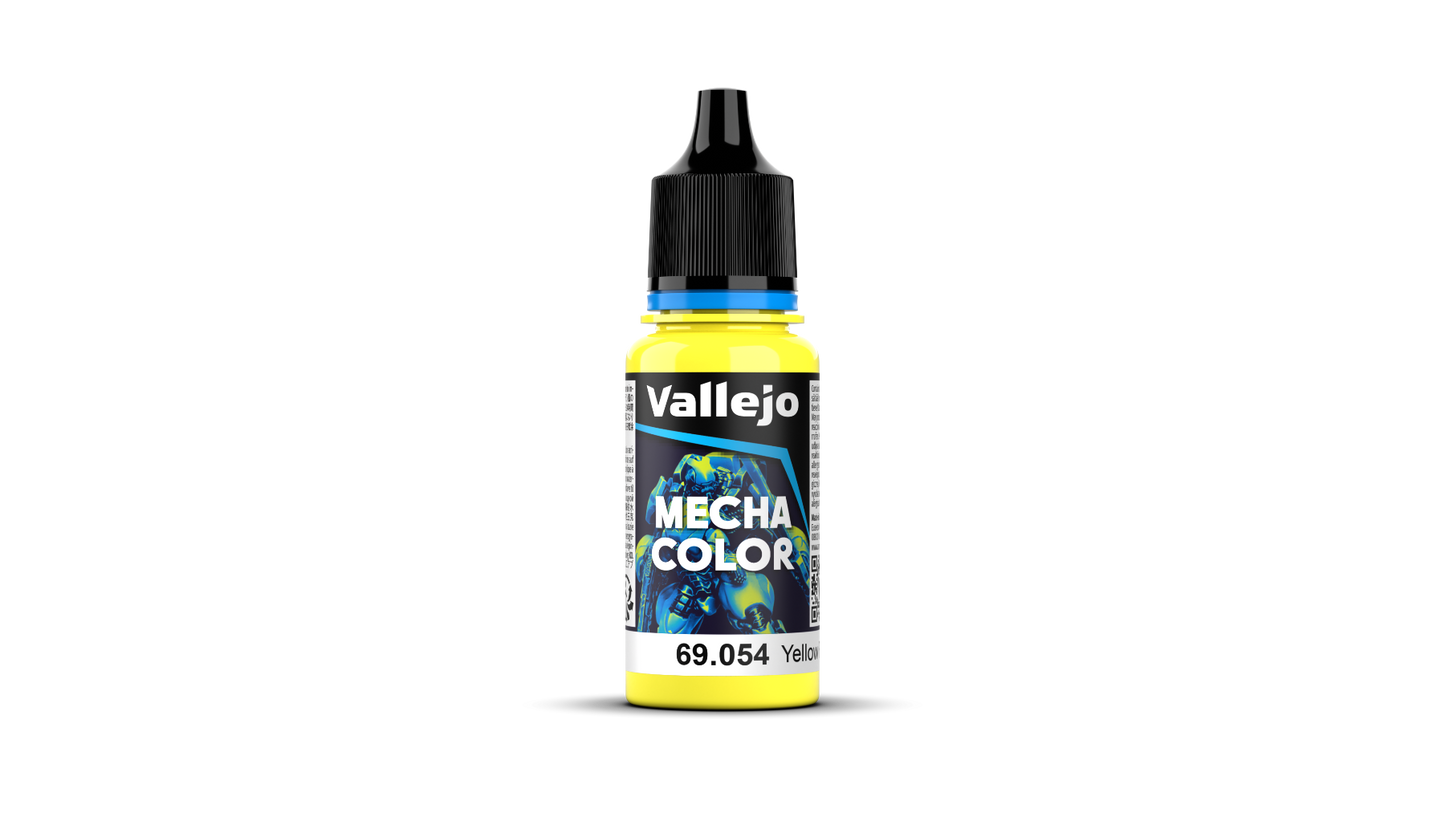69054 MEC18 Yellow Fluorescent modelismo Vallejo