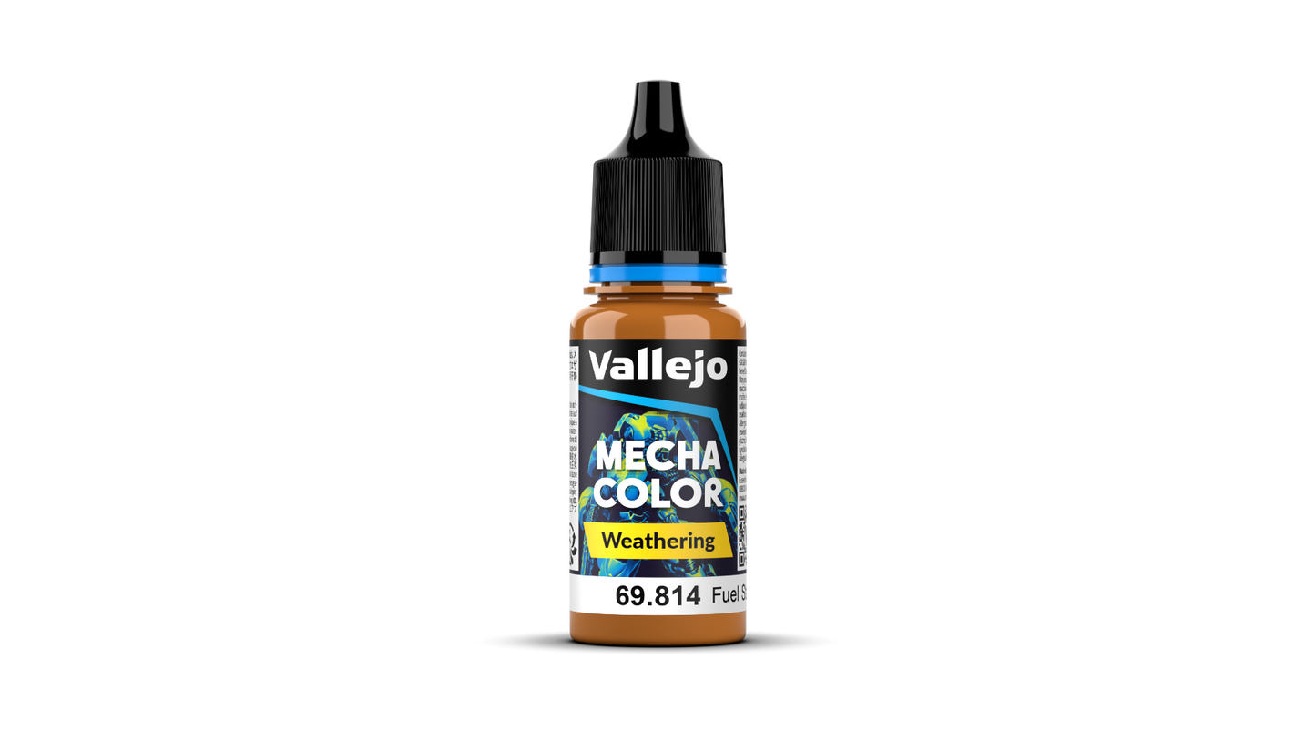 69814 MEC18 Weathering Fuel Stains modelismo Vallejo