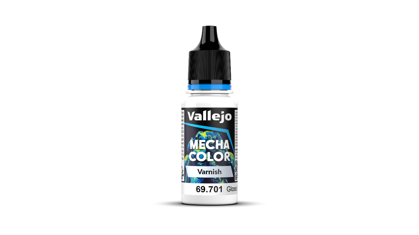 69701 Auxiliar Mecha Colors Barniz Brillante modelismo Vallejo