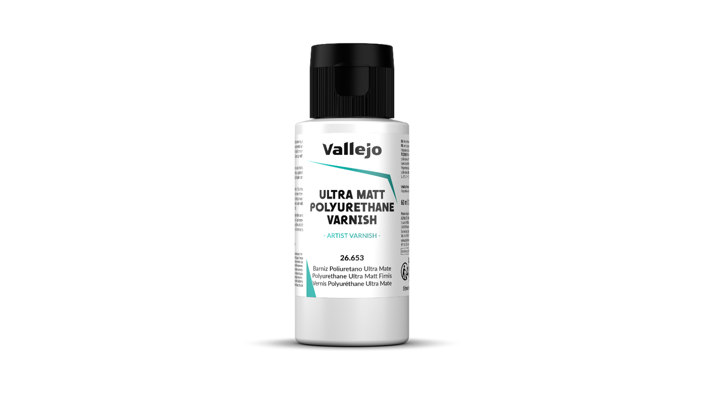 26653 Barniz Poliuretano Ultra Mate 60mll modelismo Acrylicos Vallejo