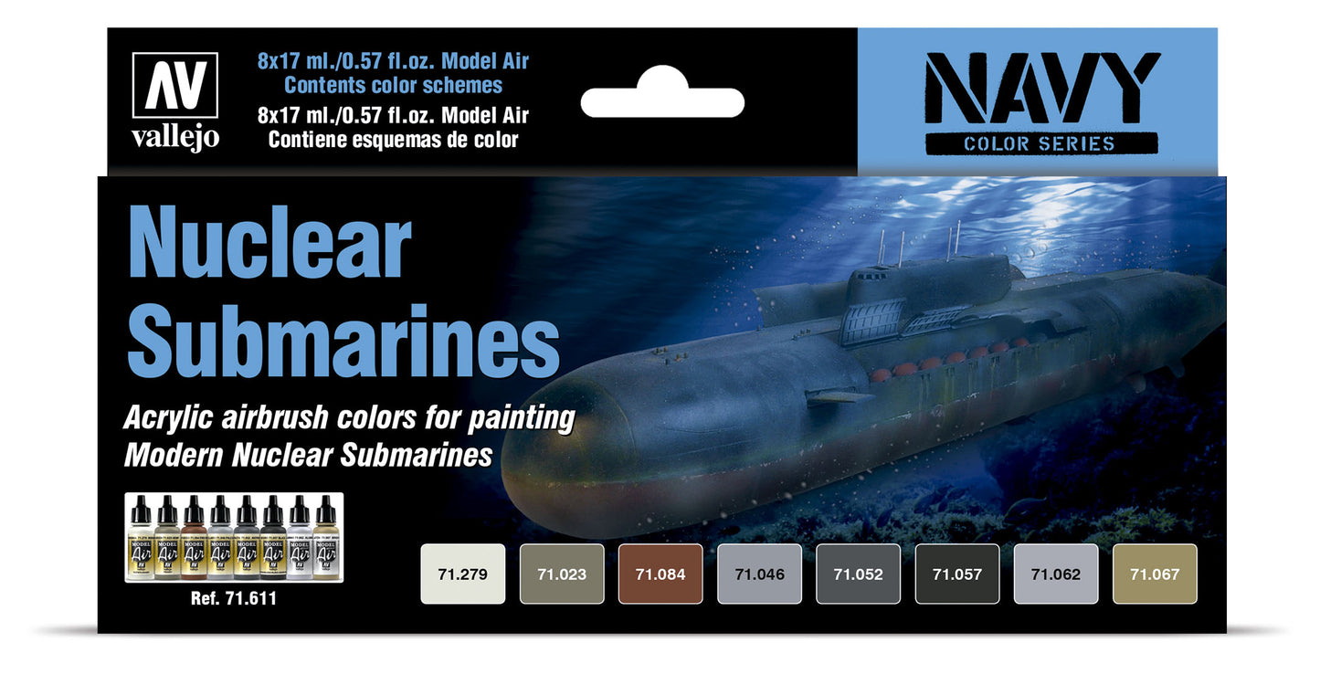 71611 MA Nuclear Submarines (Set 8)