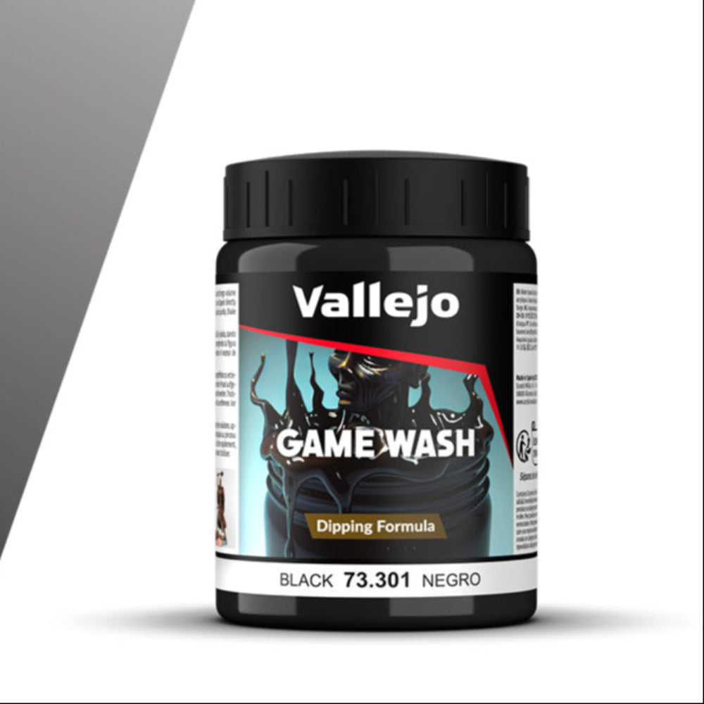 73301 Game Wash Negro modelismo Vallejo