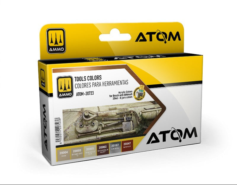 ATOM 20723 Set Tools Colors