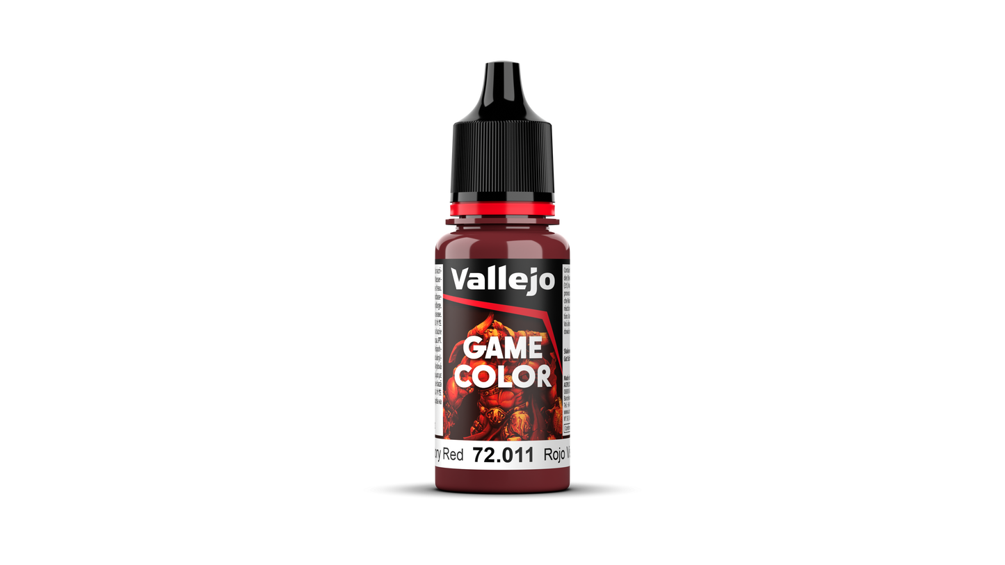 72011 Game color Rojo Visceral