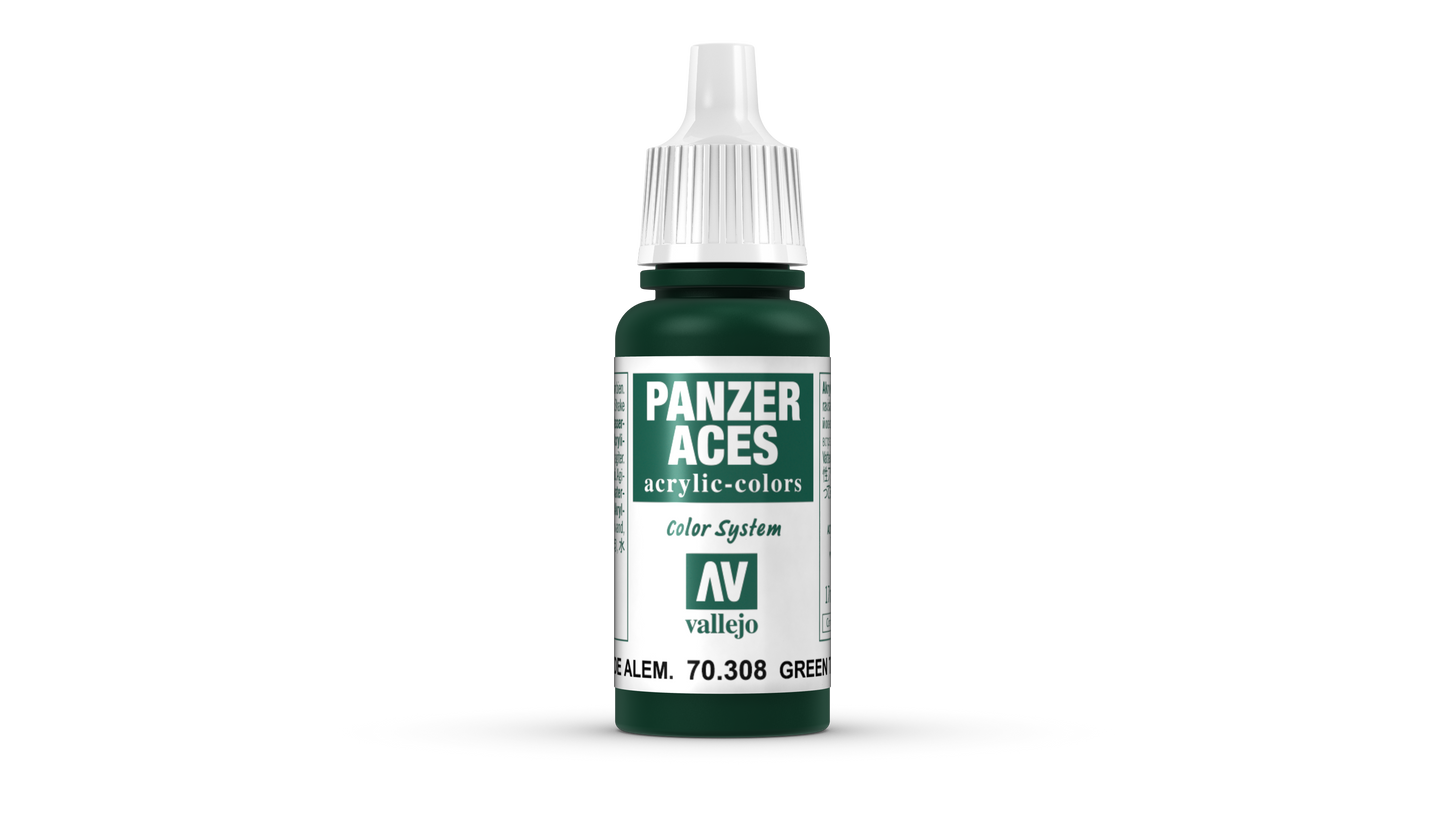 Panzer Aces Piloto Verde Alemán