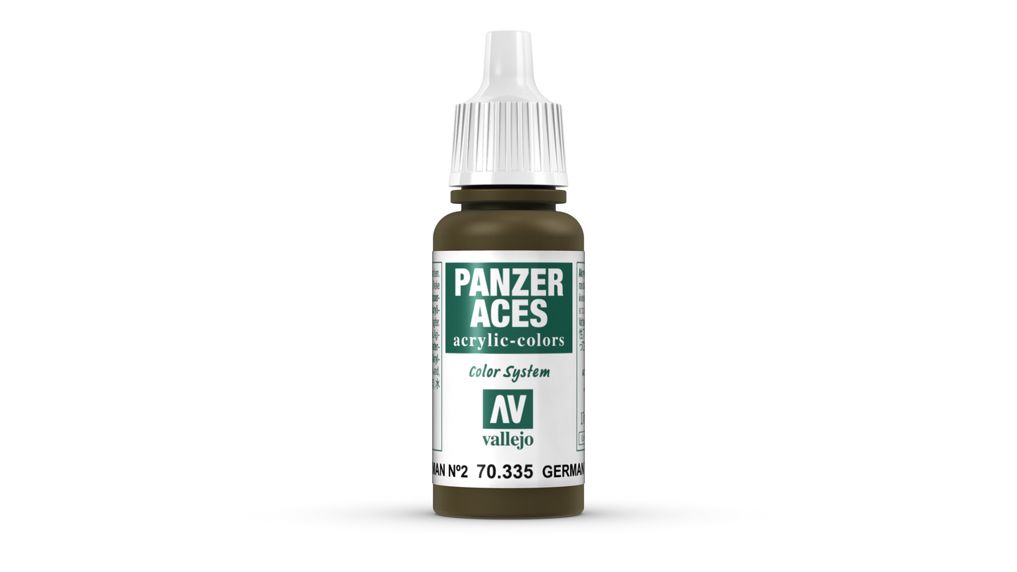 Panzer Aces Carrista Alemán-Feldgrau II