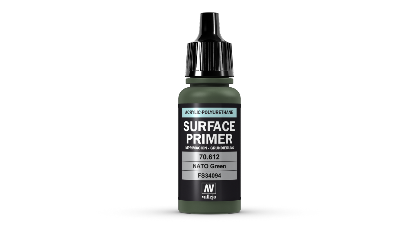 70612 Surface Primer Verde NATO FS3494 modelismo Vallejo