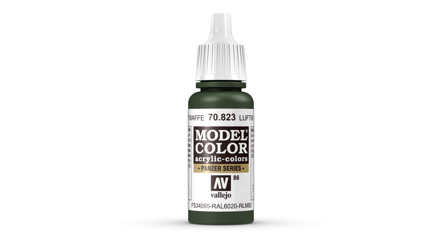 Model Color Alemán Camuflaje Cadmio Luftwaff