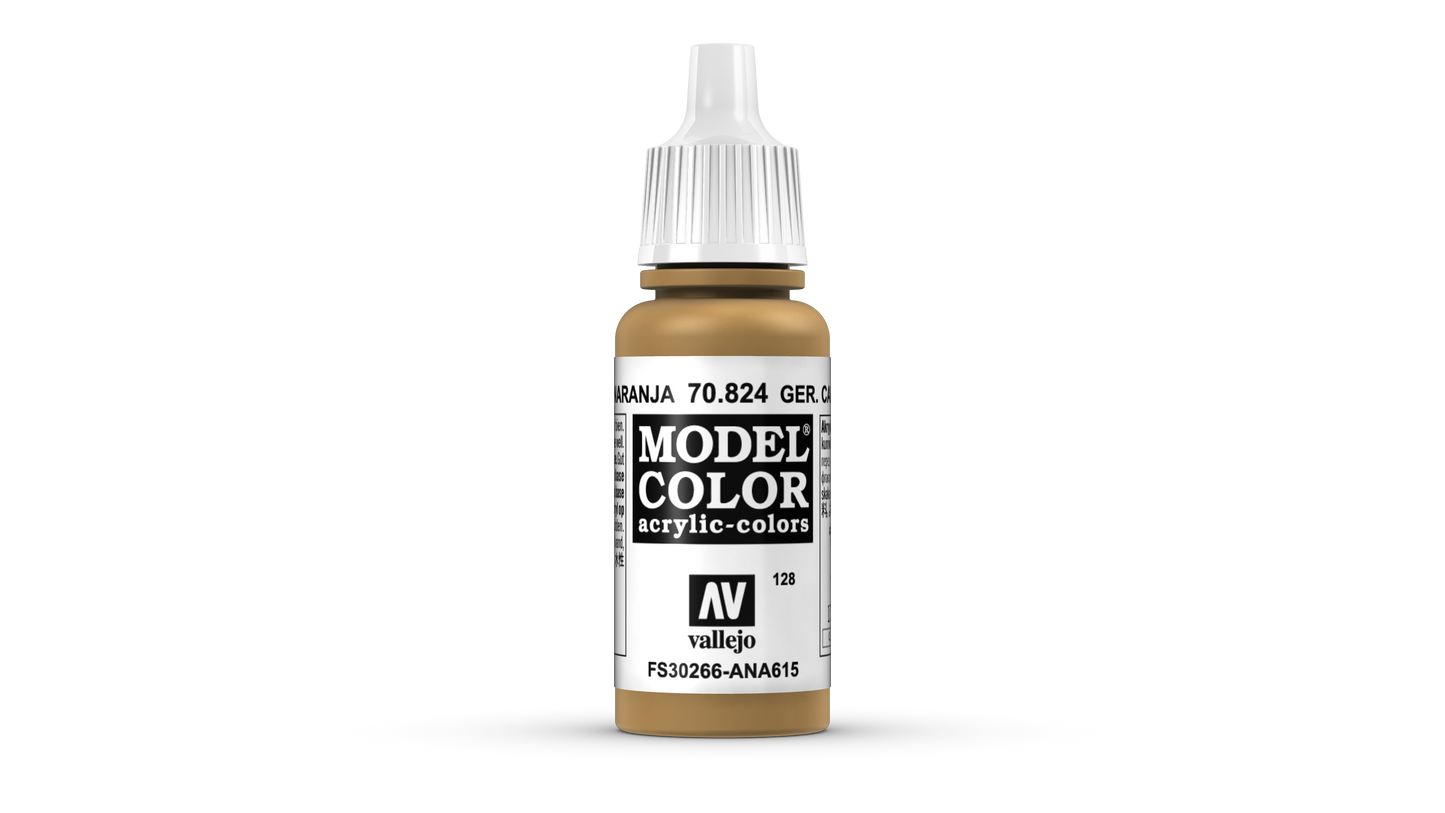 Model Color Alemán Camuflaje Ocre Naranja