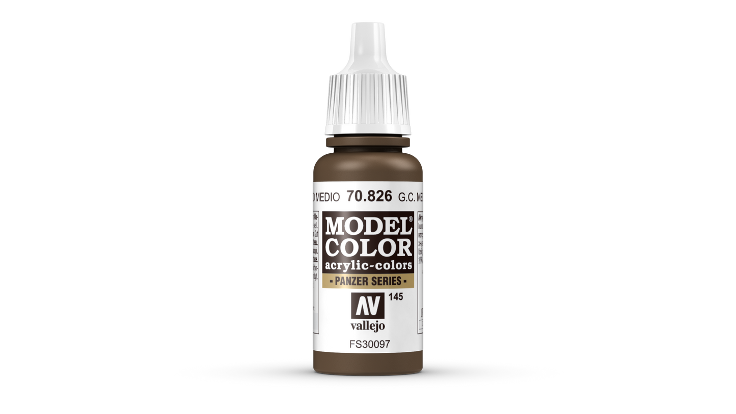Model Color Alemán Camuflaje Pardo Medio