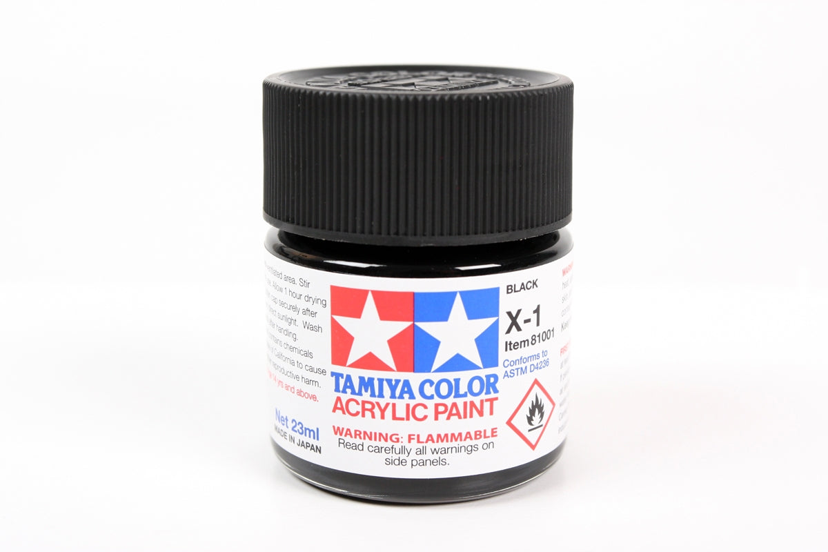Tamiya Paint Gloss X-1 Black