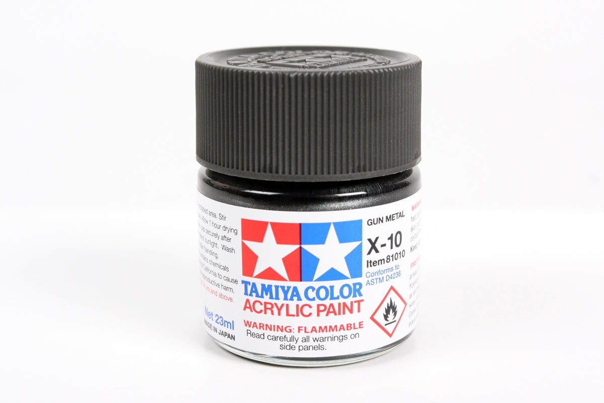 Tamiya Paint Gloss X-10 Gun Metal