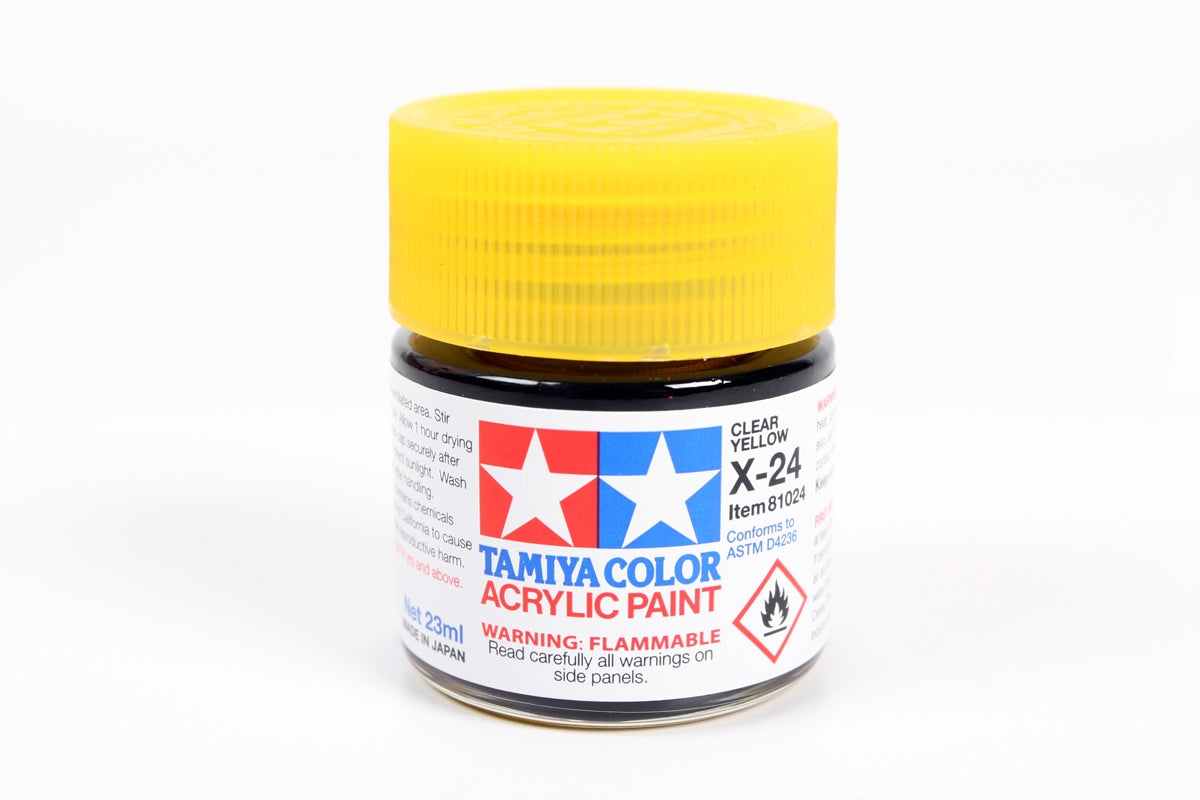 Tamiya Paint Gloss X-24 Clear Yellow
