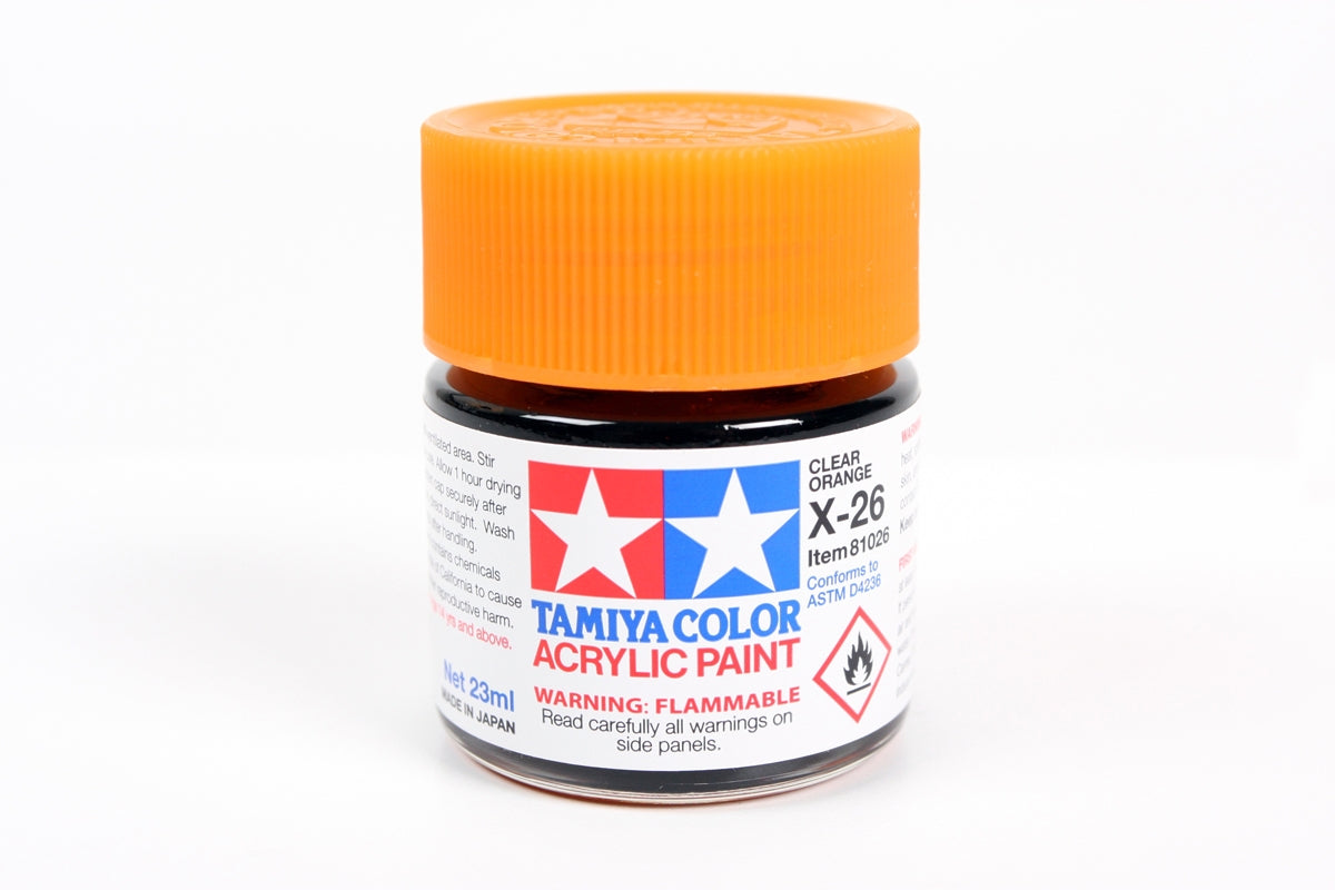 Tamiya Paint Gloss X-26 Clear Orange
