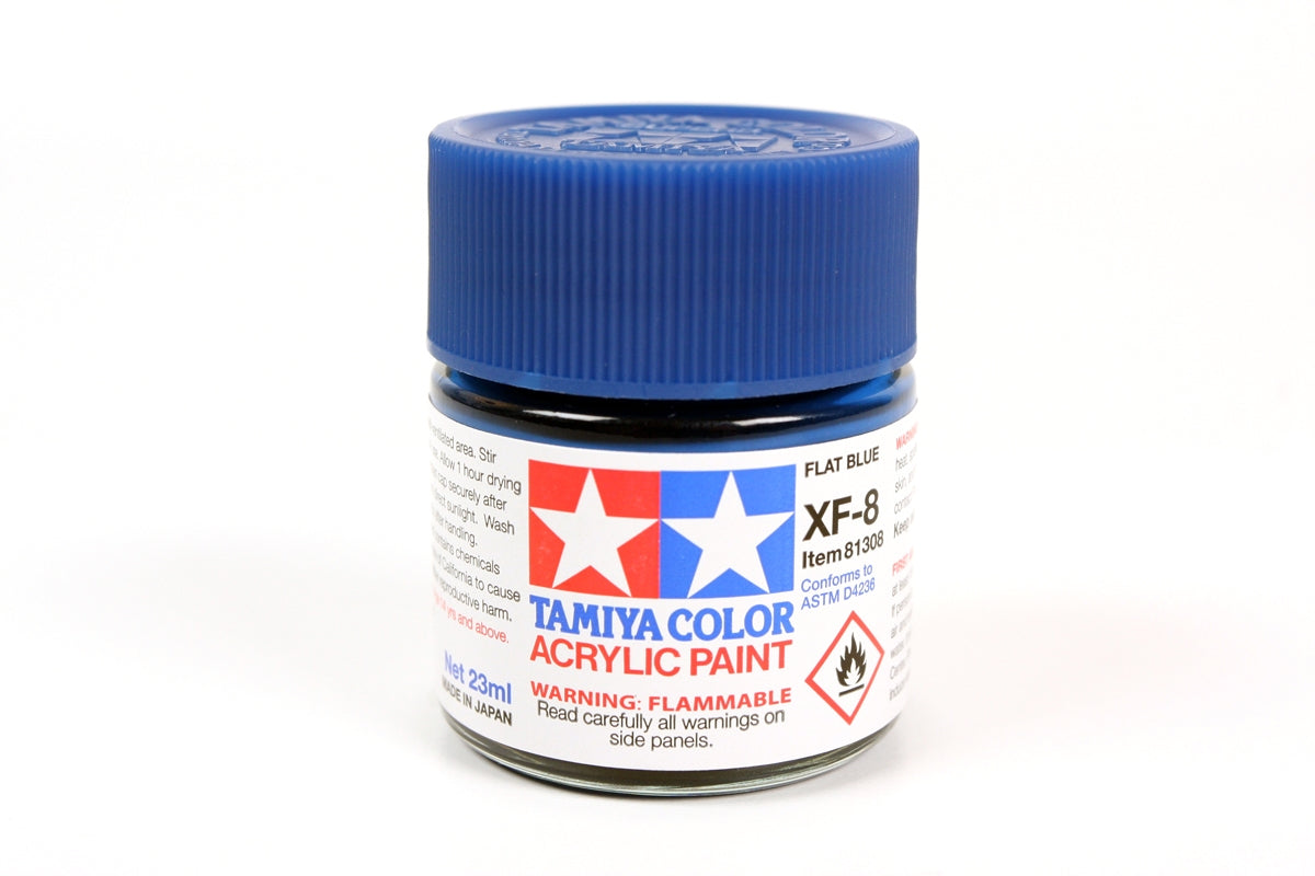 Tamiya Paint Flat XF-8 Flat Blue
