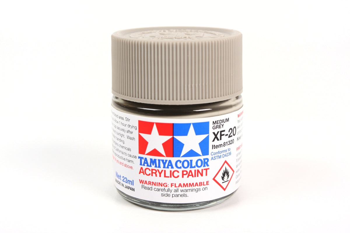 Tamiya Paint Flat XF-20 Medium Grey