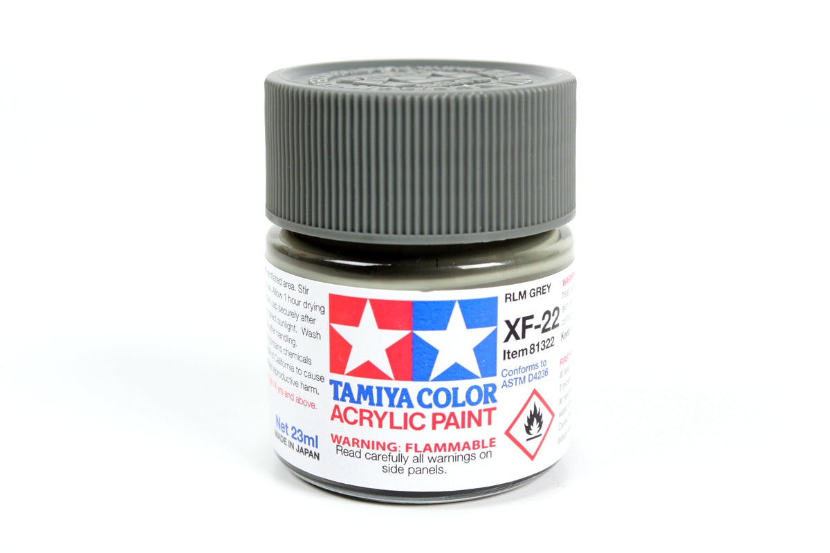 Tamiya Paint Flat XF-22 RLM Grey