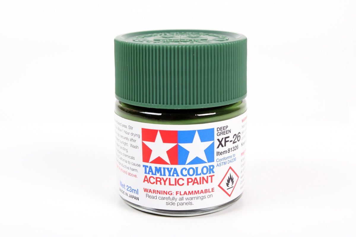 Tamiya Paint Flat XF-26 Deep Green