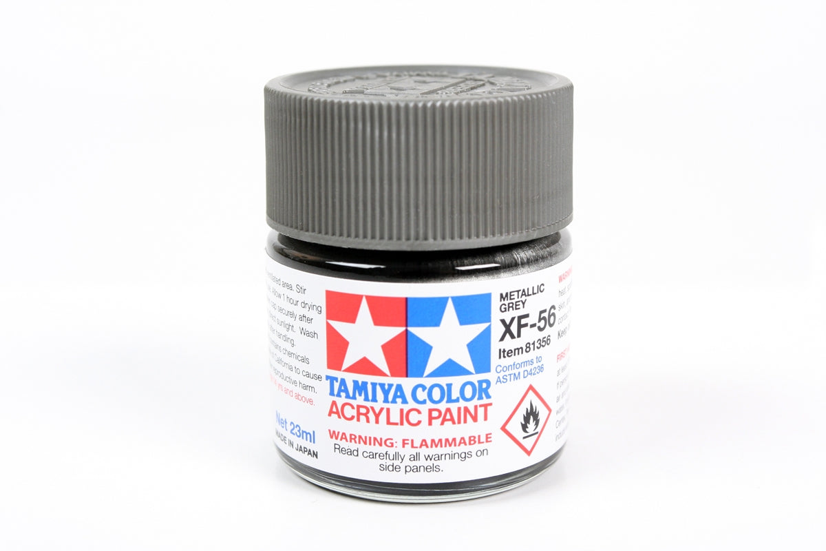 Tamiya Paint Flat XF-56 Metallic Grey