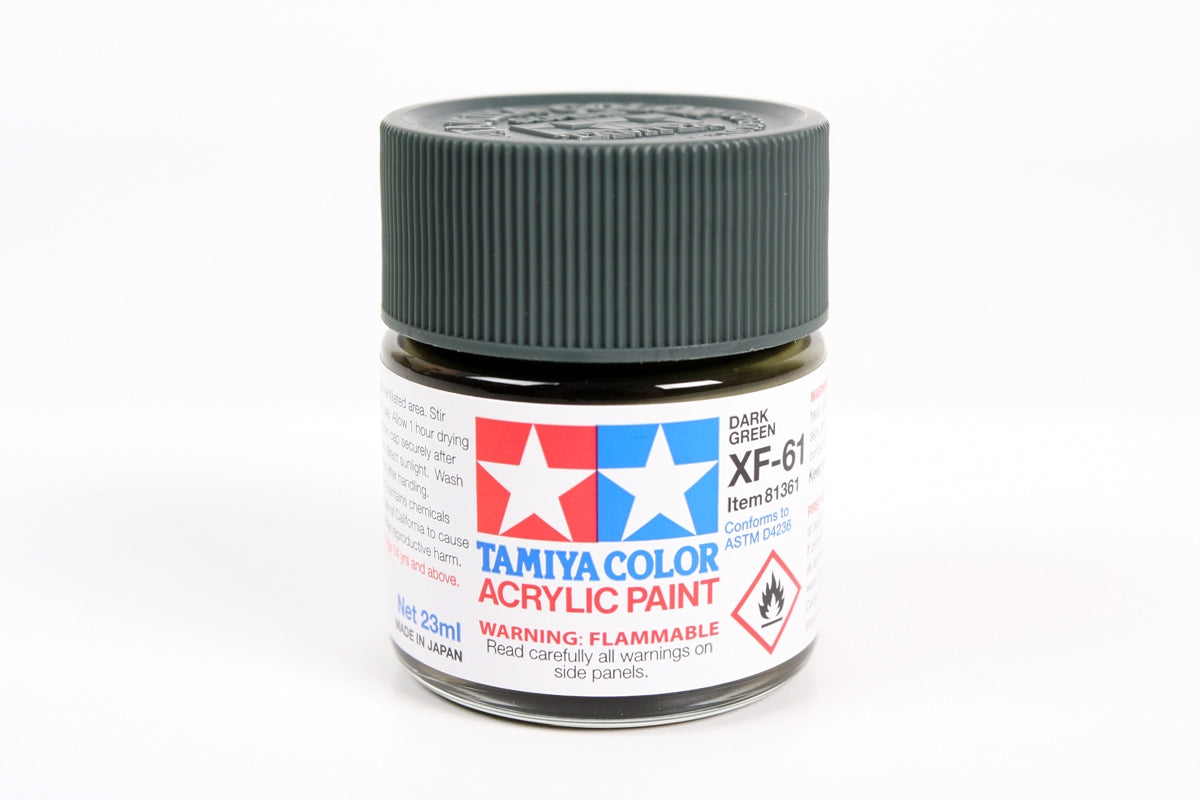 Tamiya Paint Flat XF-61 Dark Green