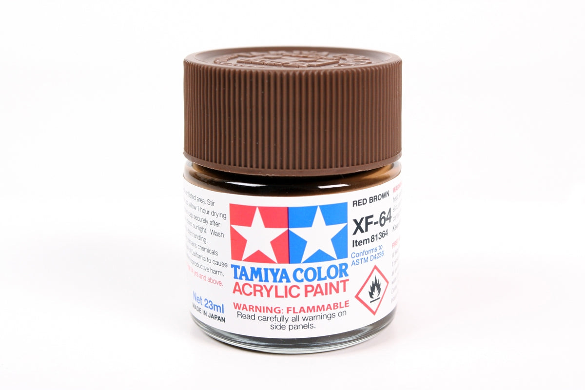 Tamiya Paint Flat XF-64 Red Brown