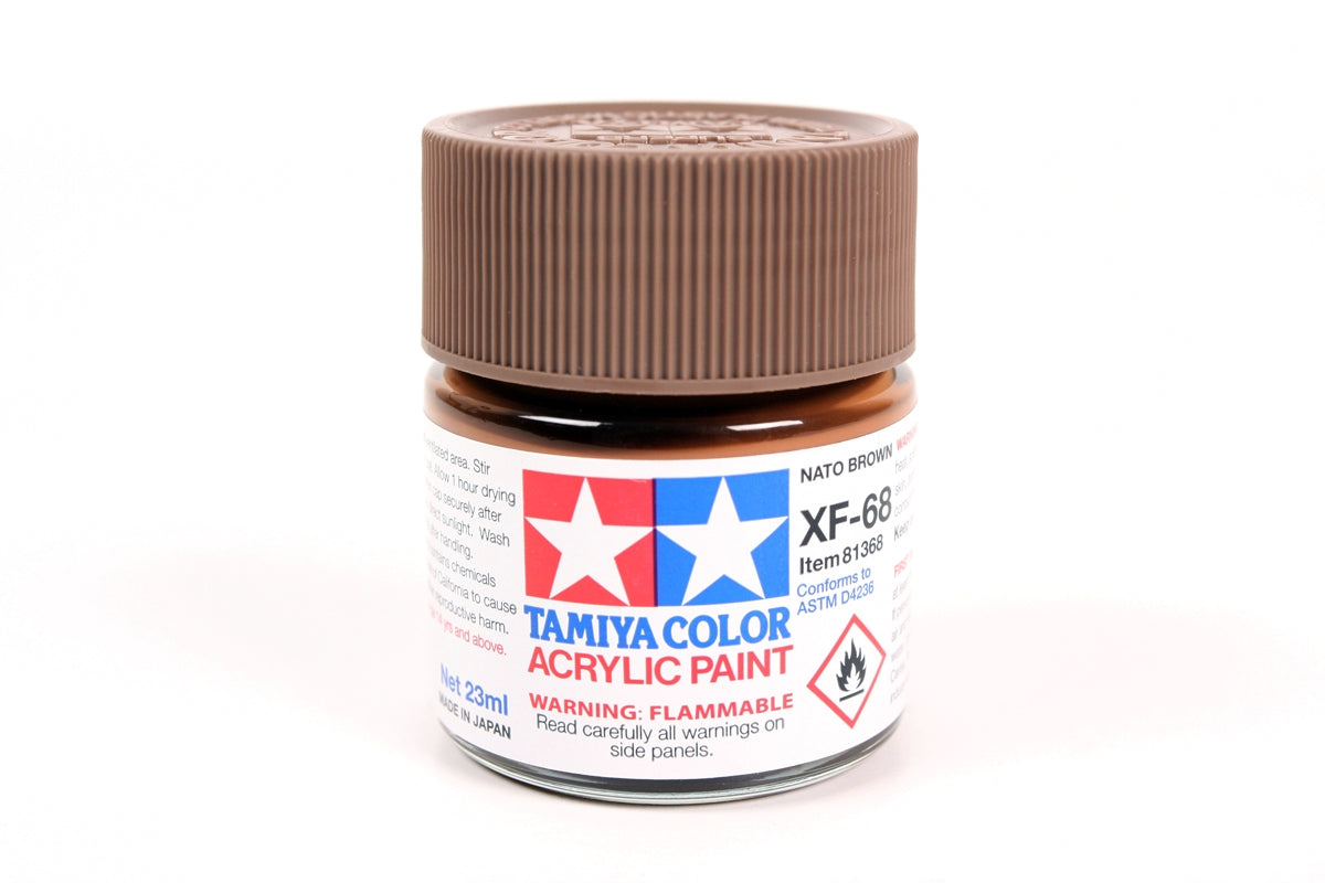 Tamiya Paint Flat XF-68 Nato Brown