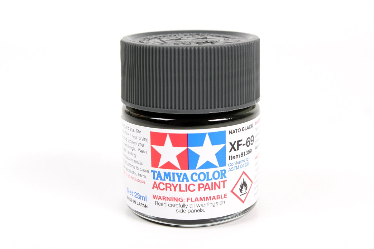 Tamiya Paint Flat XF-69 Nato Black
