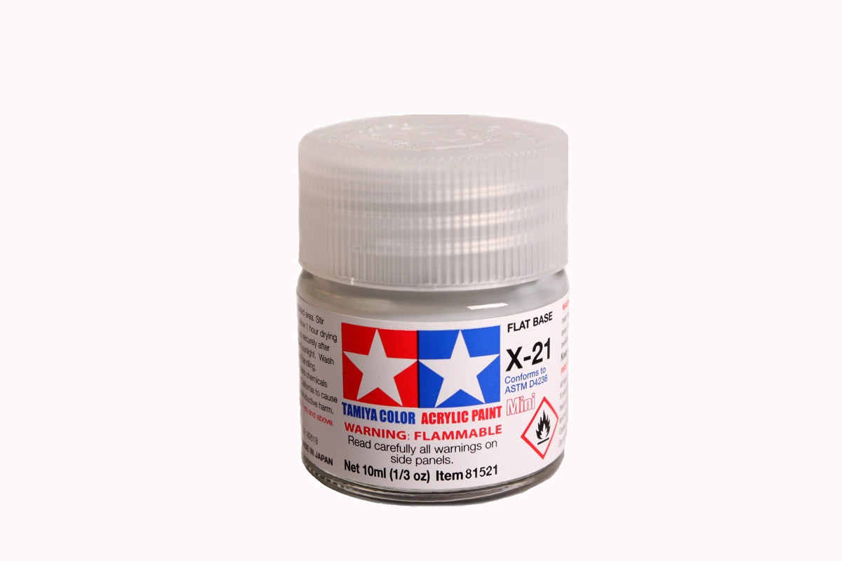 Tamiya Paint Gloss X-21 Flat Base