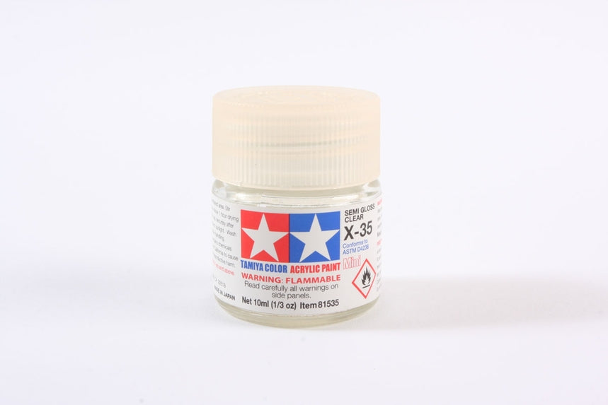 Tamiya Paint Gloss X-35 Semi Gloss Clear
