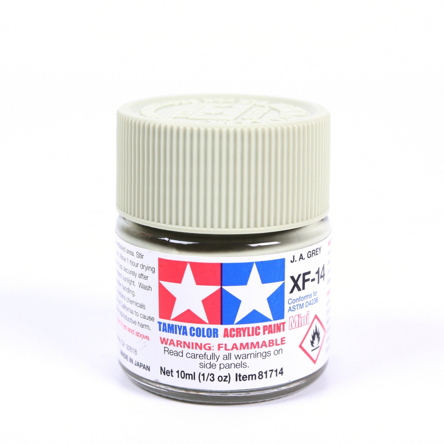 Tamiya Paint Flat XF-14 J.A. Grey