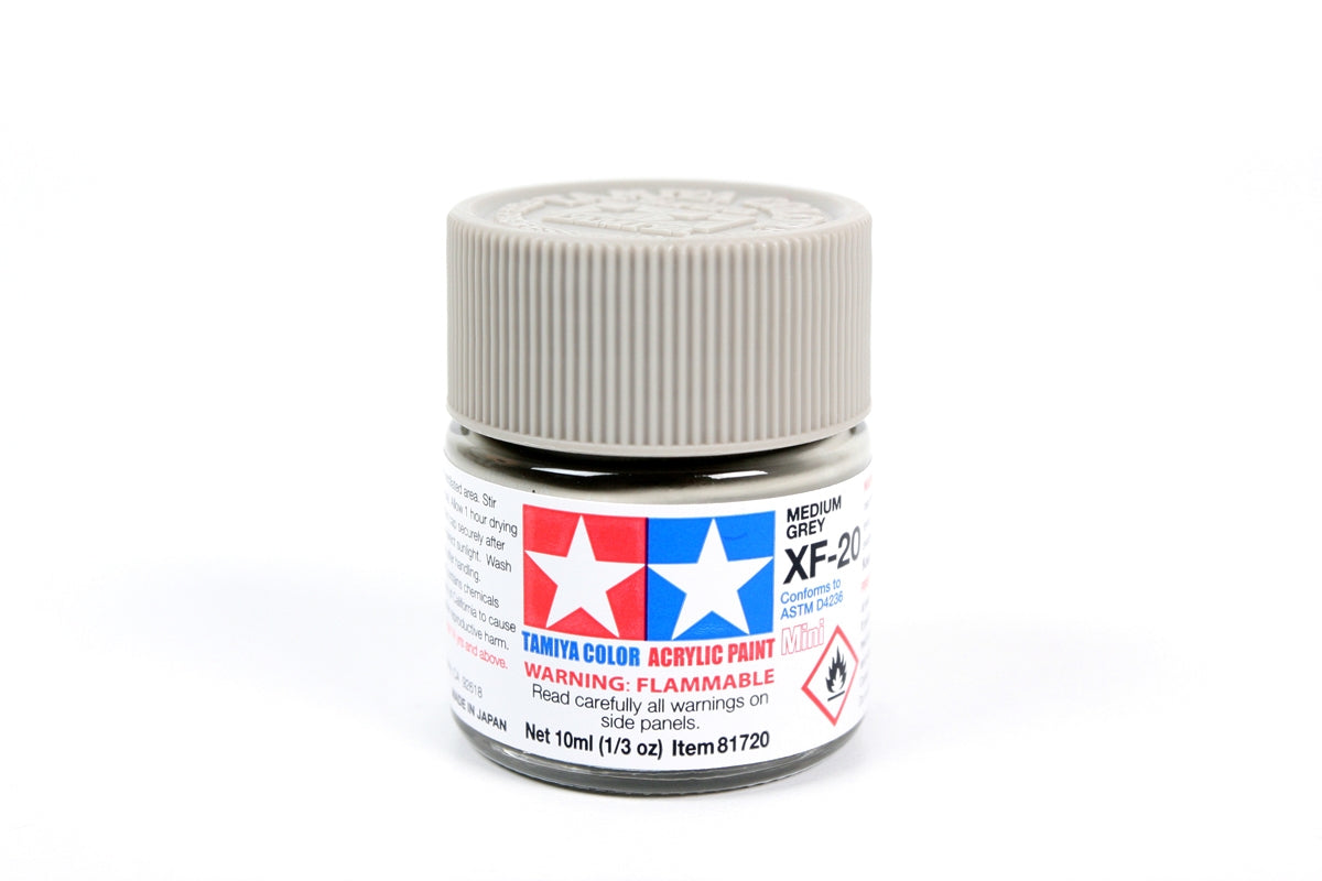 Tamiya Paint Flat XF-20 Medium Grey