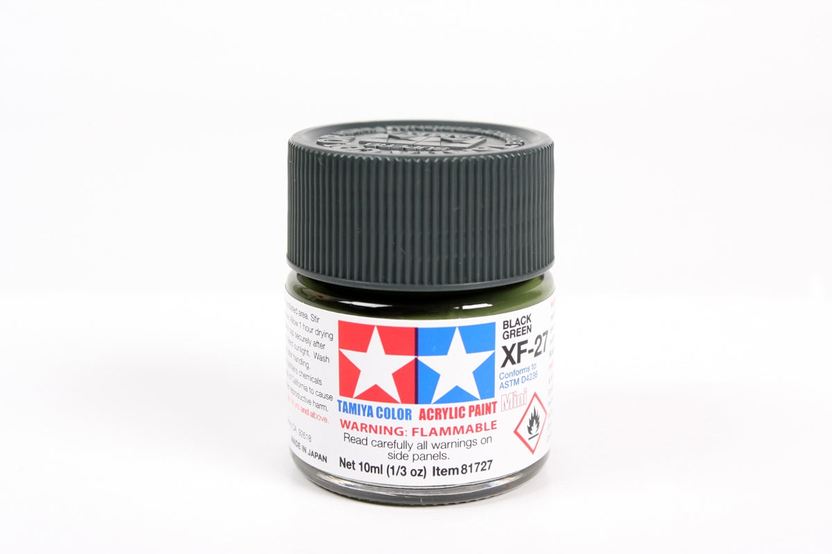 Tamiya Paint Flat XF-27 Black Green