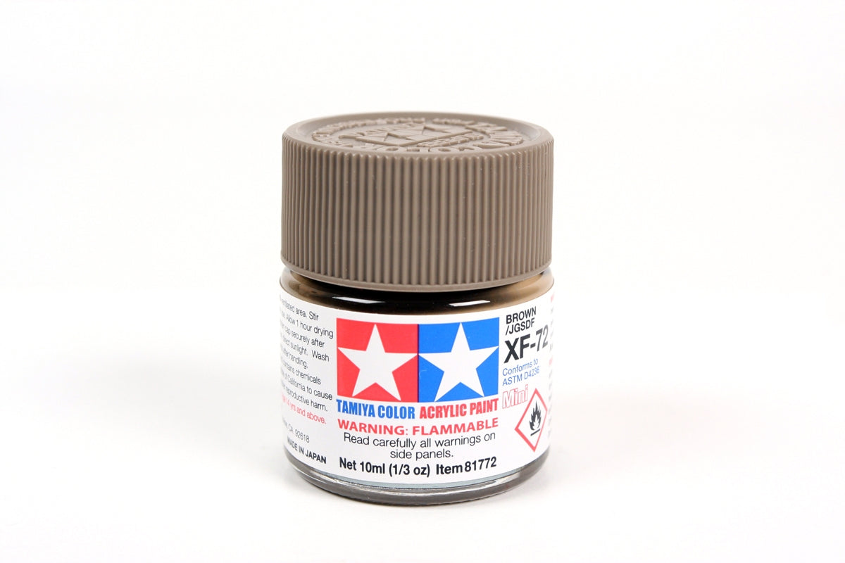 Tamiya Paint Flat XF-72 Brown (JGSDF)