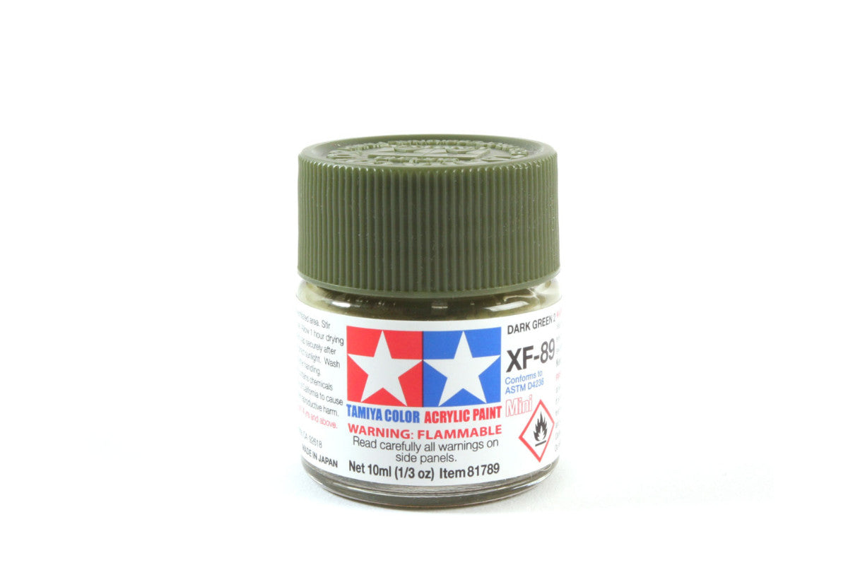Tamiya Paint Flat XF-89 Dark Green 2