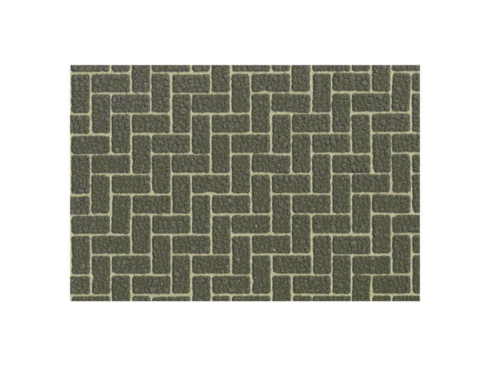 Diorama Material Sheet - Gray-Color Brickwork