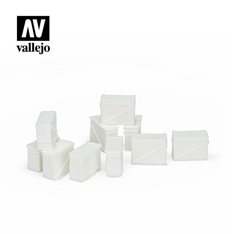 Cajas grandes de munición de 12.7mm