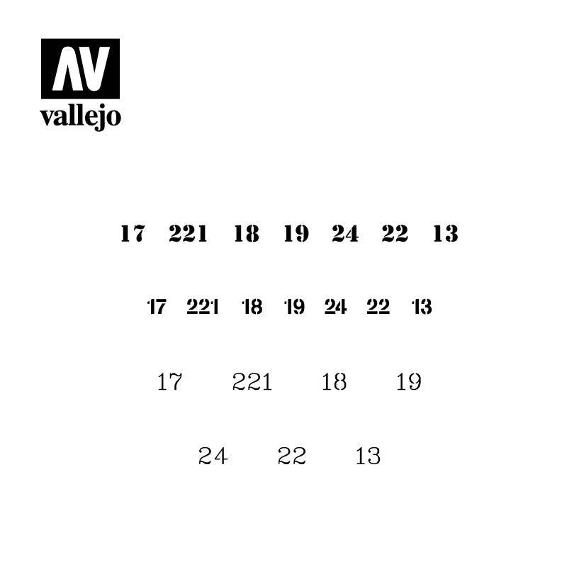 Numerales Rusos WWII
