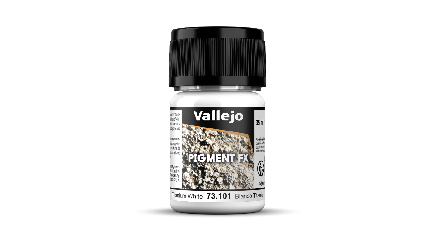 73101 Pigmentos Blanco Titanio 35ml. modelismo Vallejo