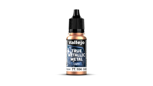 77104 modelismo Vallejo cobre antiguo True Metallic Metal